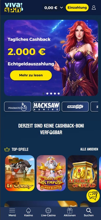 Mobile-Casino Vivaspin Mobile Casino