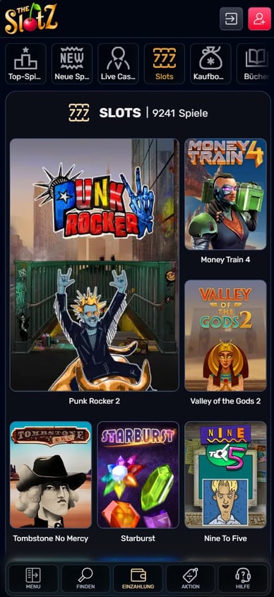 Online Casino TheSlotz Slots