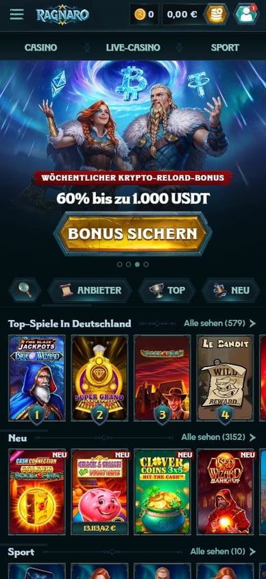 Ragnaro Mobile Casino