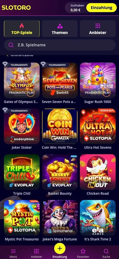 Casino Slots Casino Slotoro Spielautomaten