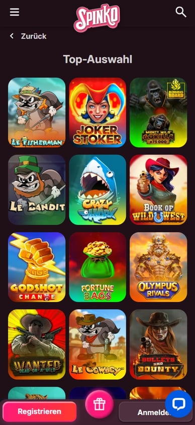 Online Casino Spinko Slots