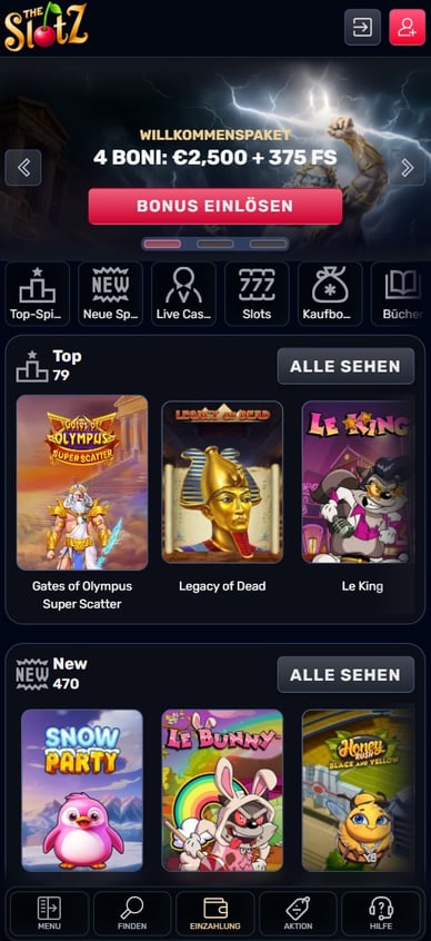 The Slotz Mobile Casino