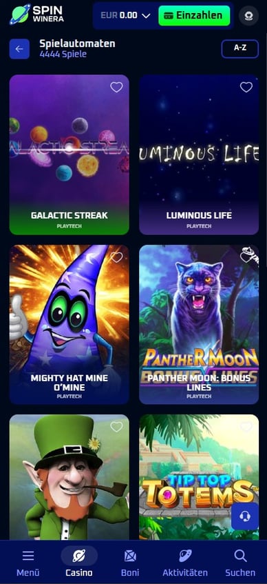 Spinwineracasino Slots