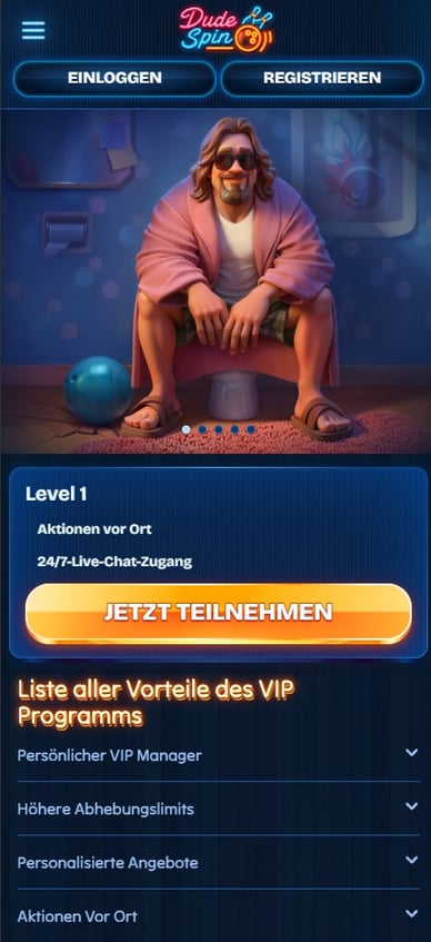 Casino Dudespin VIP-Club