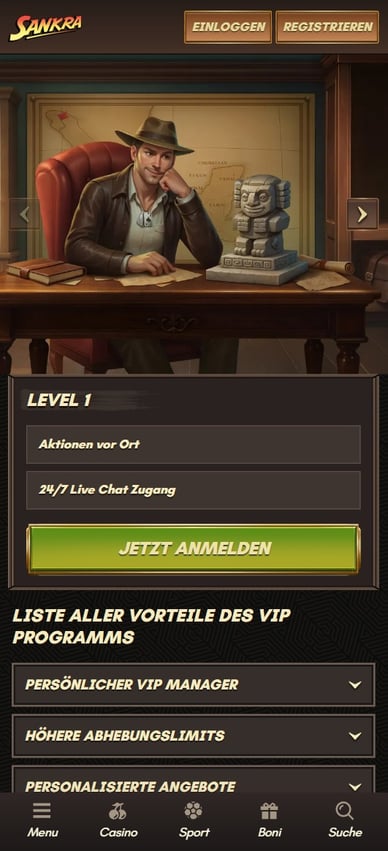 VIP Club im Casino VIP Casinosankra