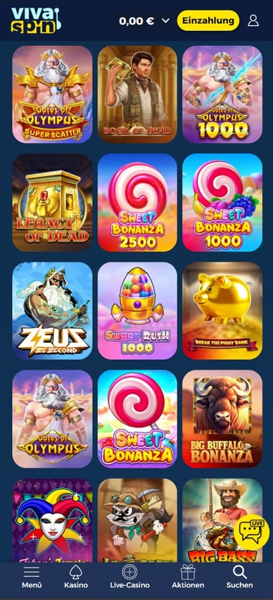 Casino Spielautomaten Online Casino VivaSpin Slots