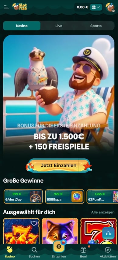Slotrize Mobile Casino