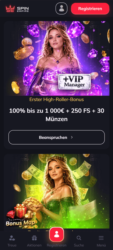 Boni im Casino Bonuses im Online Casino Spinempire
