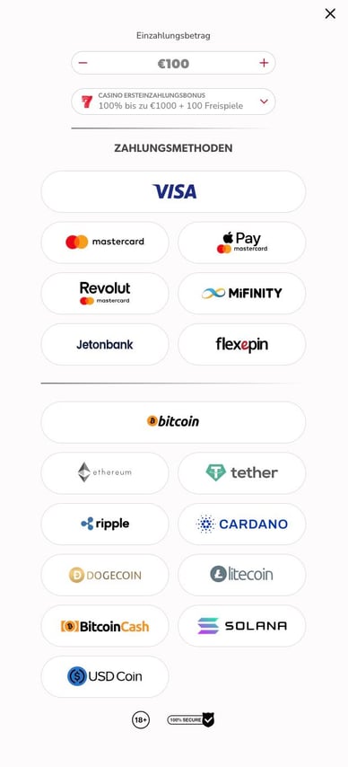 Casino Betista Zahlungsmethoden