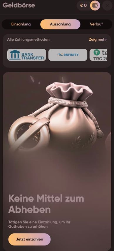 Auszahlungsmethoden im Casino Auszahlungen Ludiosio Casino Online