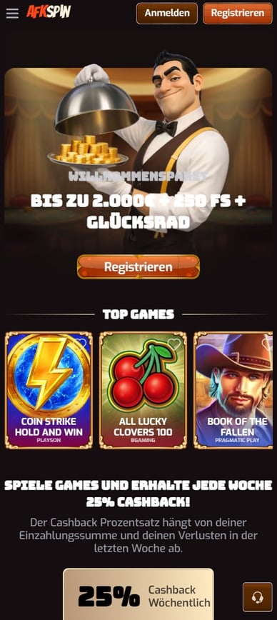 Afkspin Mobile Casino