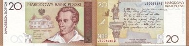 20 Zloty 2009
