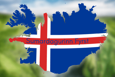 The first day of summer in Iceland (Sumardagurinn fyrst)