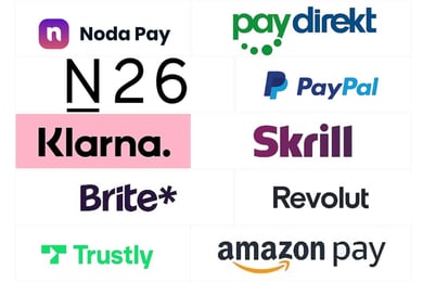 Beliebte deutsche Zahlungssysteme im Vergleich