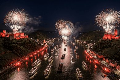 Rhein in Flammen