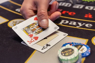 Compter les cartes au blackjack
