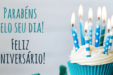 Parabéns pelo seu aniversário