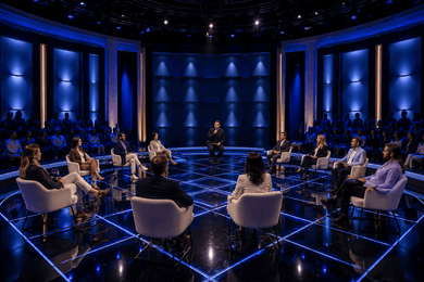 Το «The Floor» — ελληνική εκπομπή συζήτησης στο κανάλι SKAI