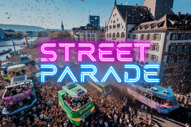 Street Parade Zurich – die grösste Techno-Parade Europas