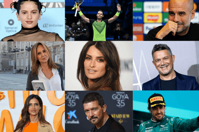 Top de las personas más famosas de España