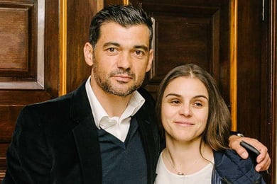 A mulher de Sérgio Conceição