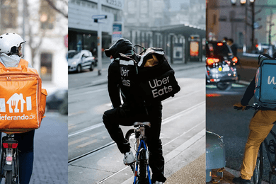 Die 5 beliebtesten Essenslieferdienste in Deutschland