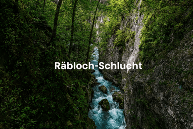 Räbloch-Schlucht im Emmental