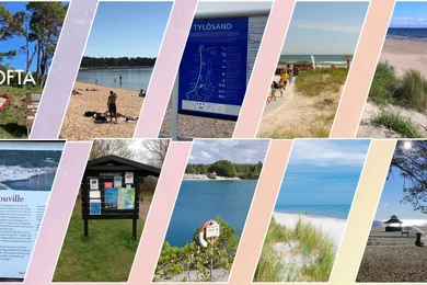 Bästa stränder i Sverige 2026