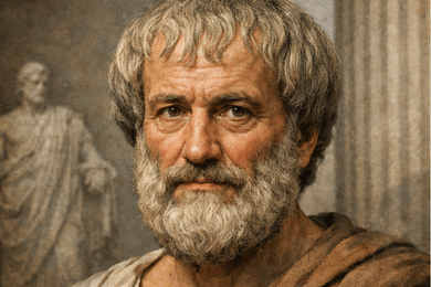 Ο Έλληνας φιλόσοφος Αριστοτέλης