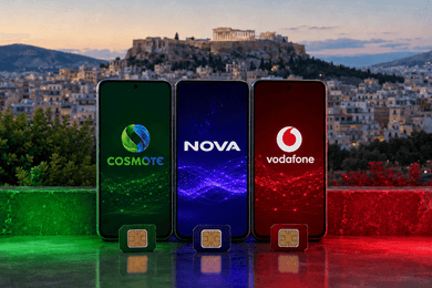 Cosmote, Nova και Vodafone: σύγκριση των ελληνικών εταιρειών κινητής τηλεφωνίας