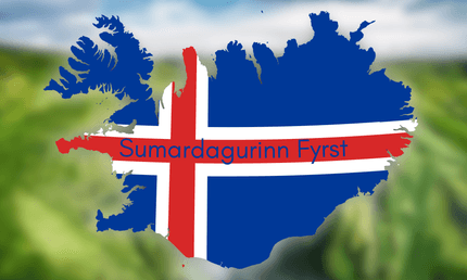 The first day of summer in Iceland (Sumardagurinn fyrst)