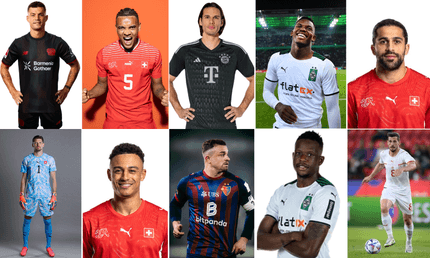 Top 10 Fussballer der Schweiz