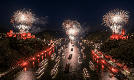 Rhein in Flammen