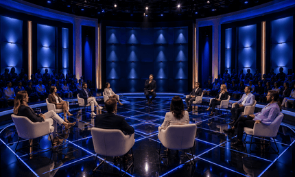 Το «The Floor» — ελληνική εκπομπή συζήτησης στο κανάλι SKAI