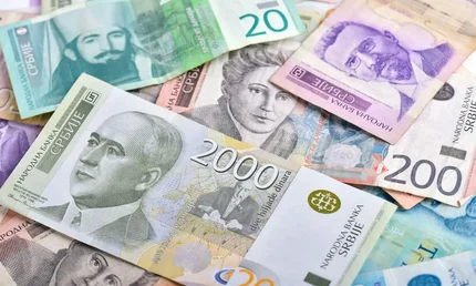 Serbisk dinar