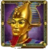 Symbole du pharaon Legacy of Dead. Pharaon doré dans Legacy of Dead.